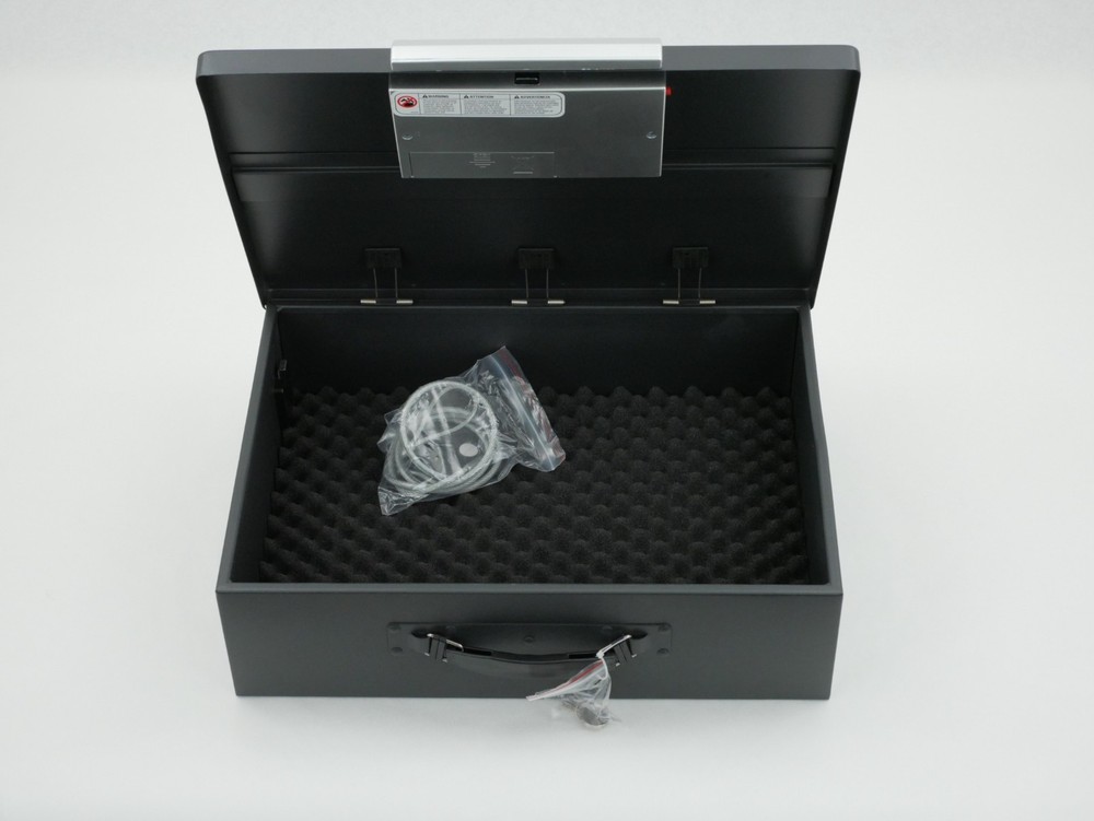 SentrySafe Portable Security Safe Large 0.5 cu ft Digital Lock Tethering PL048E