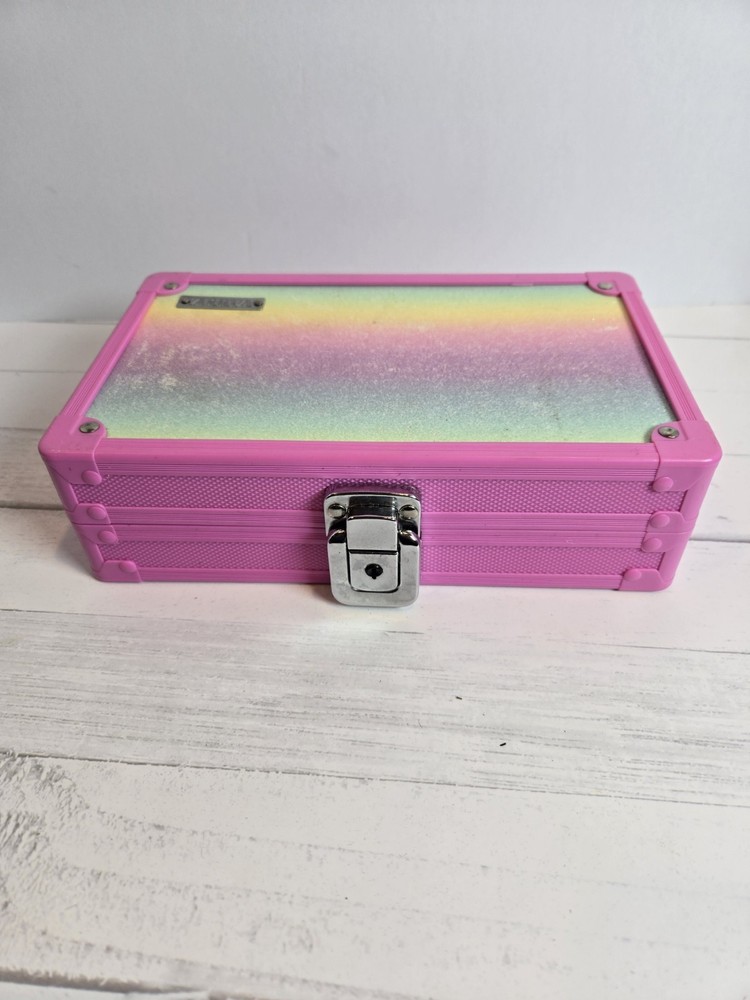 Vaultz Rainbow Gradient Locking Supply Box