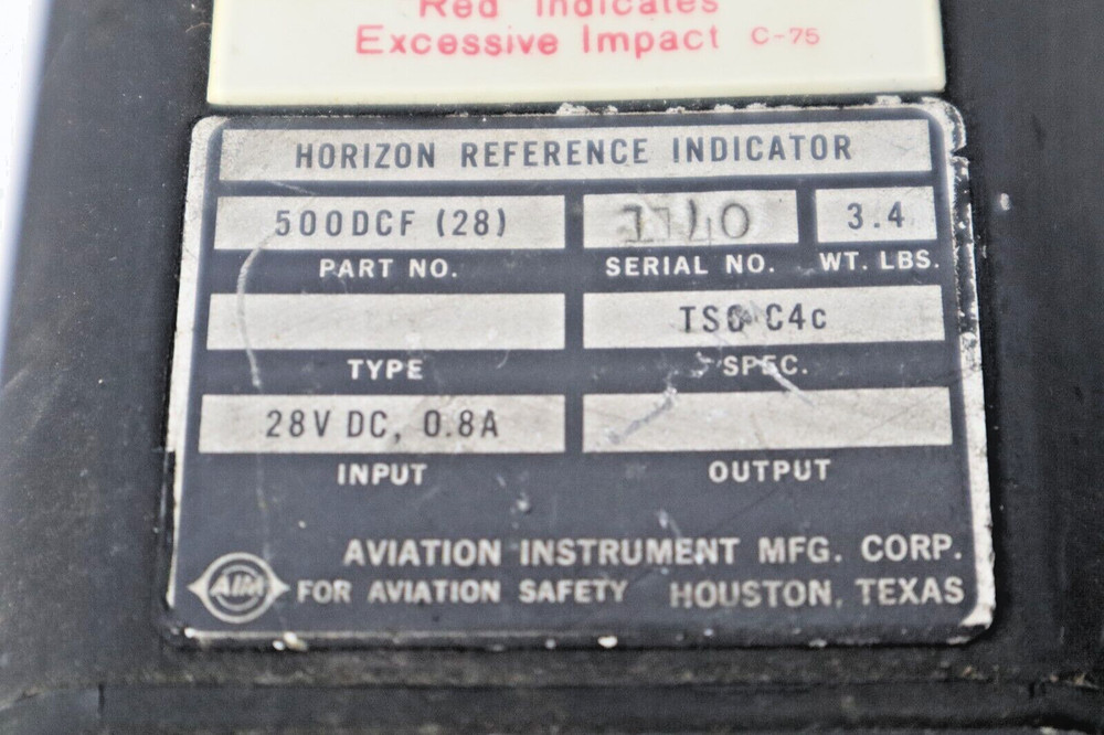 AIM Horizon Reference Indicator 500DCF (28)