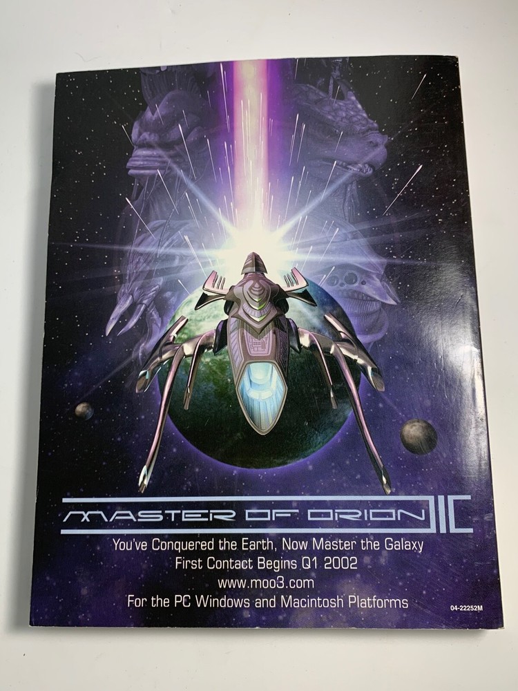 🔥Vintage - Sid Meier's Civilization III Instruction Booklet MAC (Manual Only)