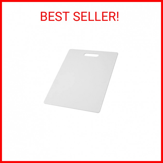 Farberware Large Cutting Board, Dishwasher- Safe Plastic Chopping Board for Kitc