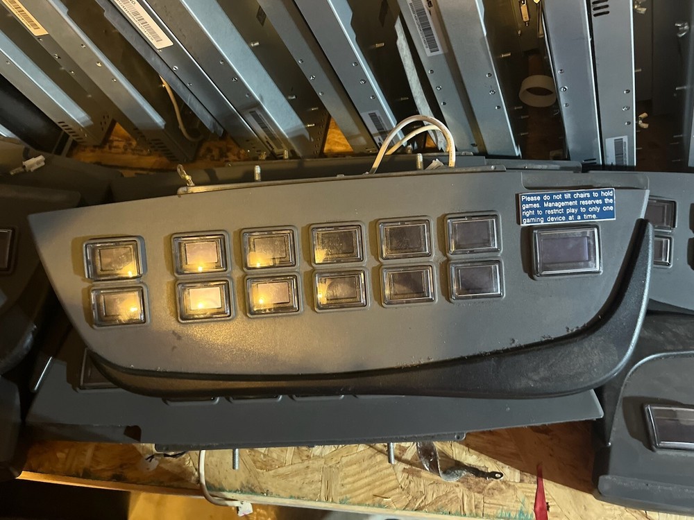 WILLIAMS WMS BB3 VIDEO BLADE OLED BUTTON PANEL USED BLUEBIRD 3 TESTED & WORKING