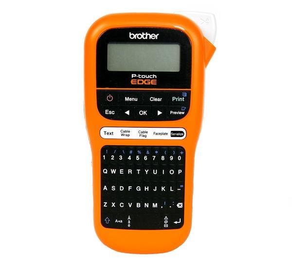 NEW Brother PT-E110 Label Maker P-Touch PTE110 ** Includes: Carrying Case **