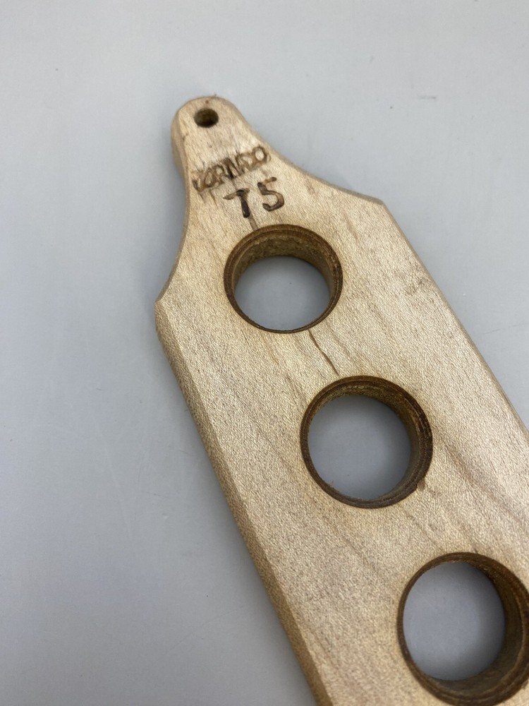 Handmade Muzzleloader Round Ball Loading Block Three Hole 75