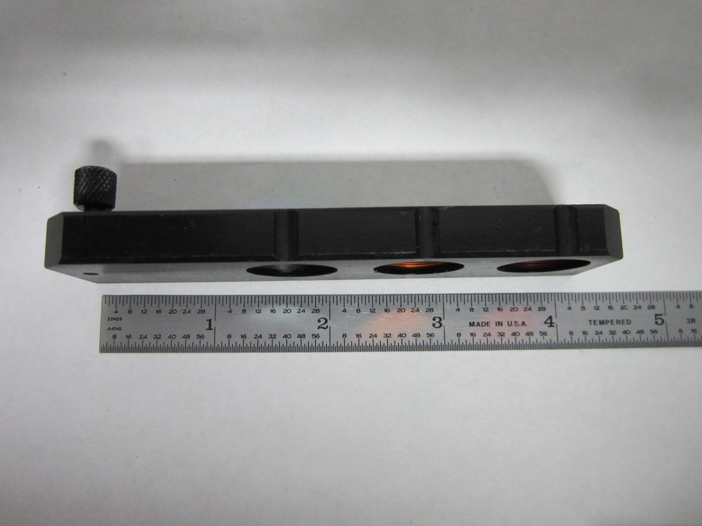 MICROSCOPE PART FILTER SLIDE OPTICS BIN#L2-08