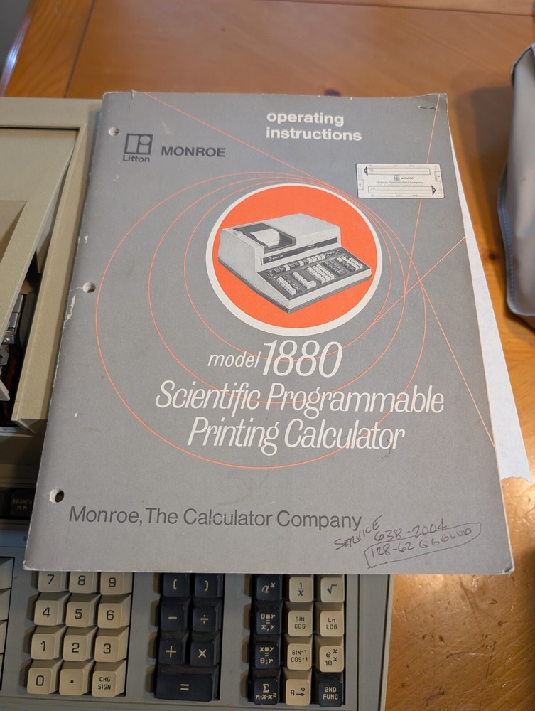 Compucorp 425G Scientist Programmable Printing Calculator Very Rare Computer
