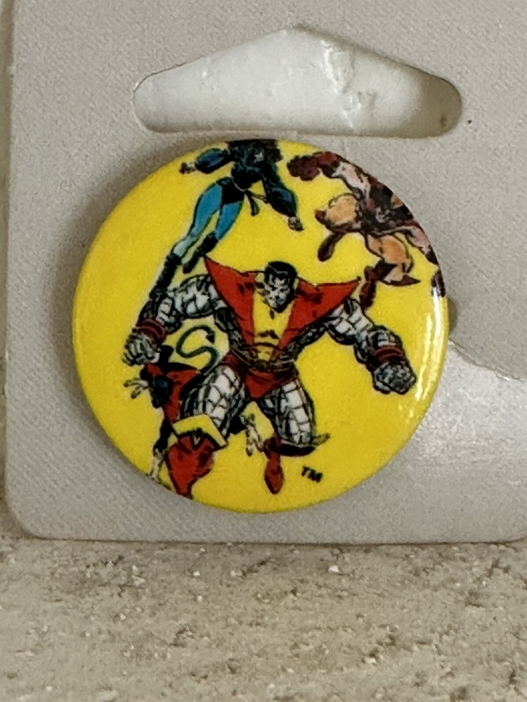 Uncanny X-men Vintage Colossus Button 1.5”