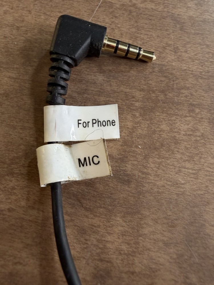 Compact Shotgun Microphone w/ TRRS Cable - For Phone/Camera Recording