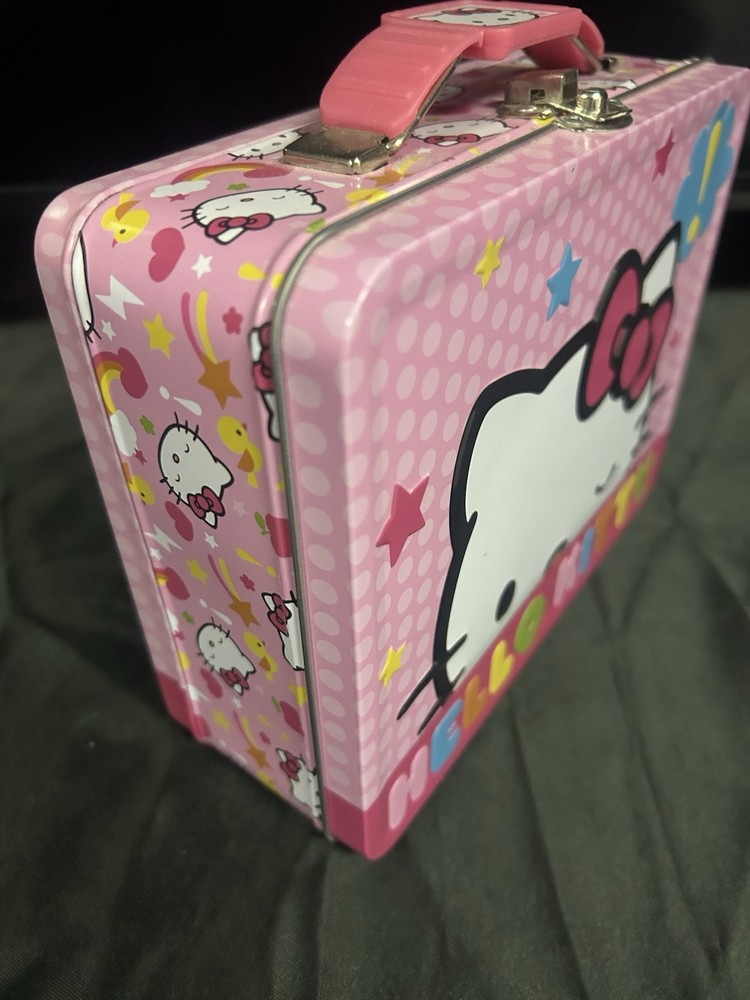 Hello Kitty “Exclamation “ Tin Box Sanrio 2014