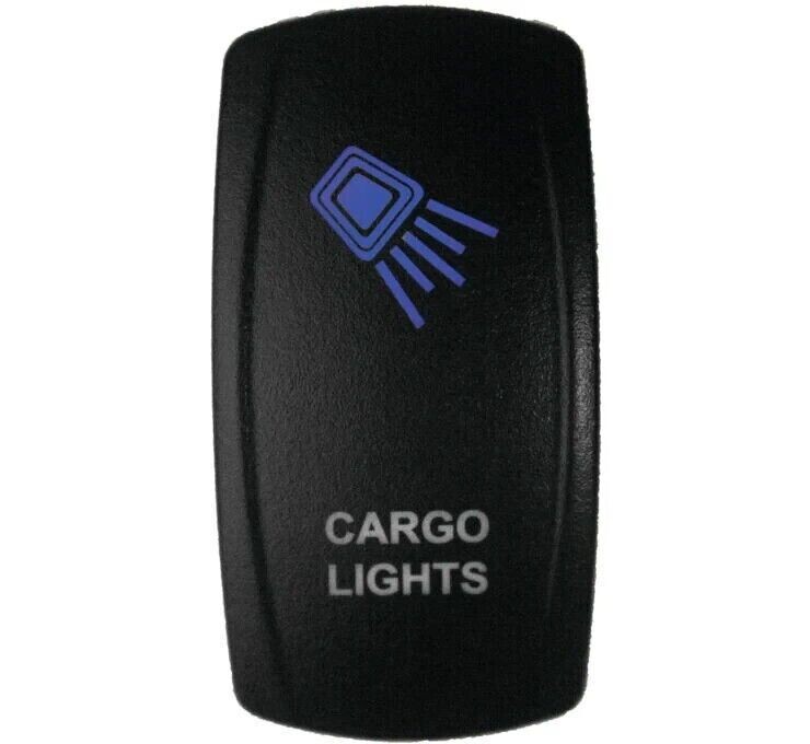 DragonFire Lighted Blue Cargo Light Switch Dual LED 522620
