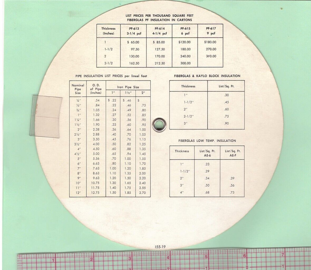 KAYLO circ slide rule, (S-1420)