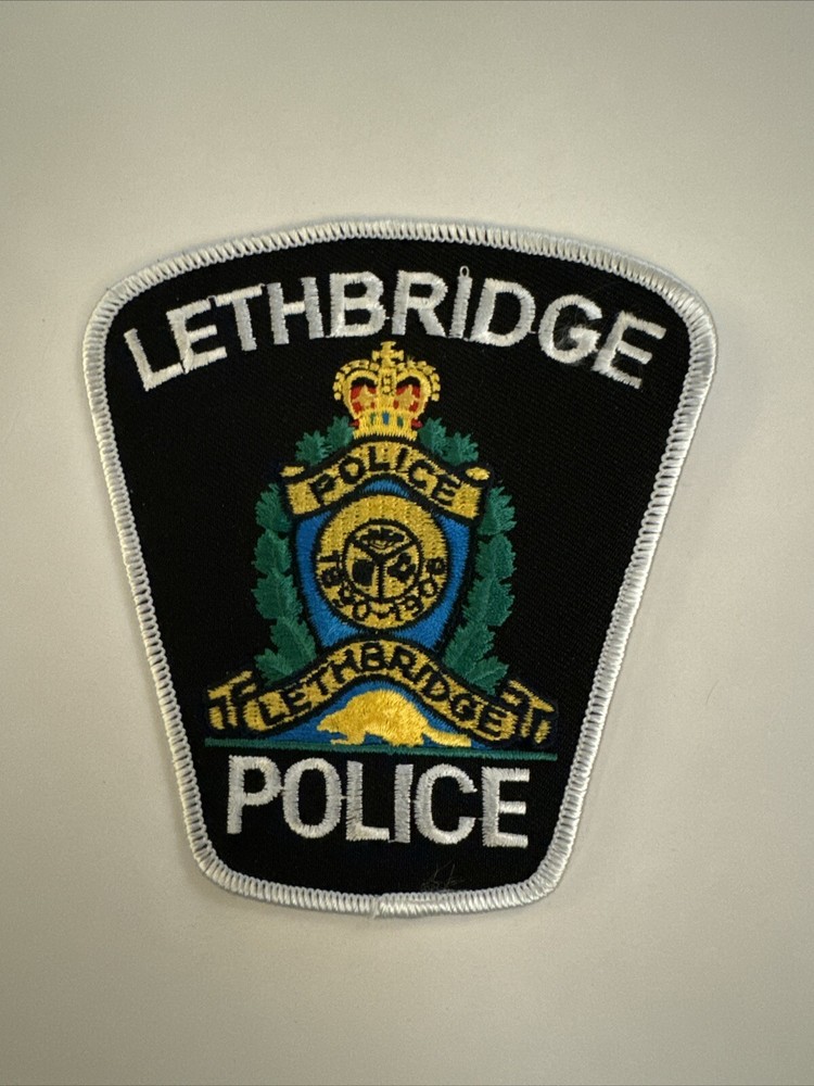 LETHBRIDGE, CANADA POLICE SHOULDER PATCH
