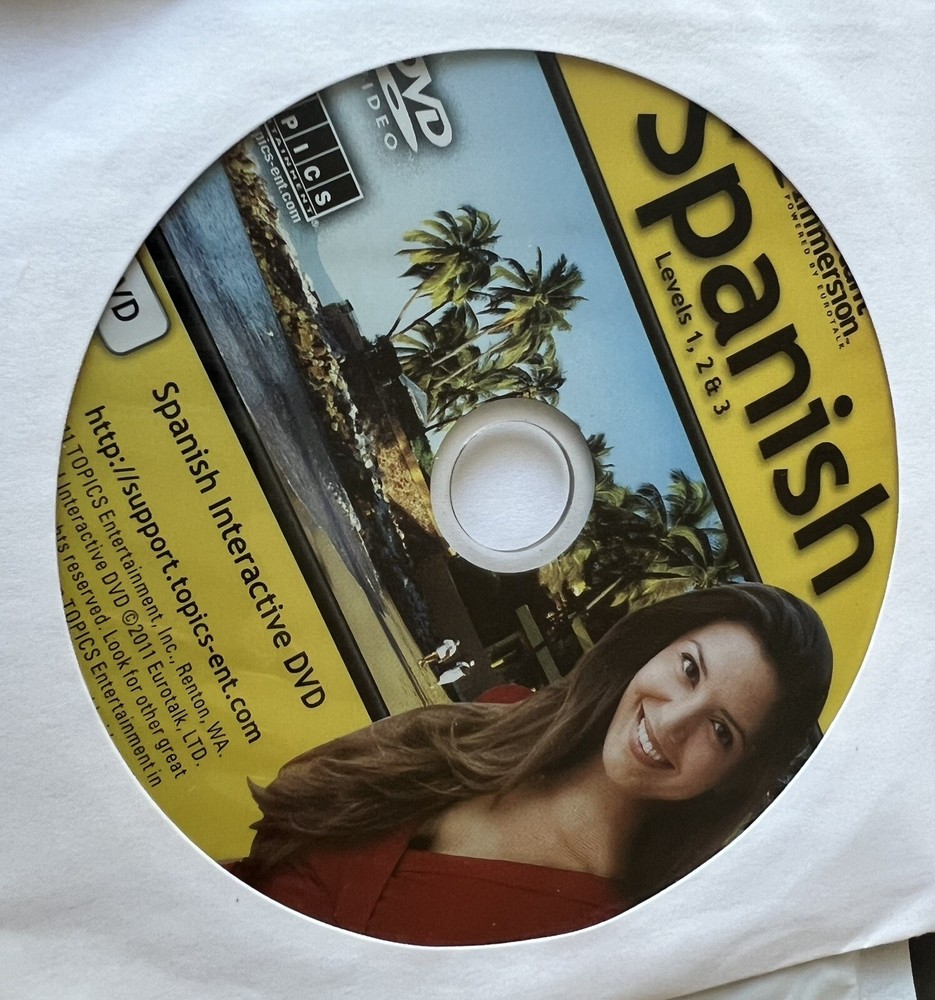 Instant Immersion Spanish Bundle Software, DVD, CD