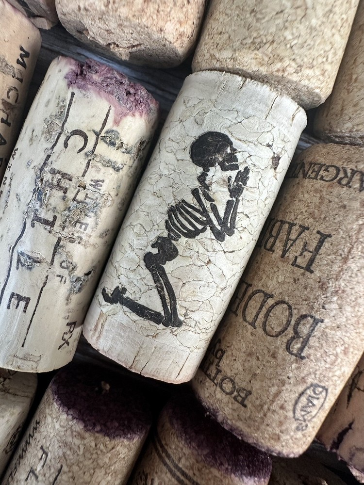 50 Wine Corks Used