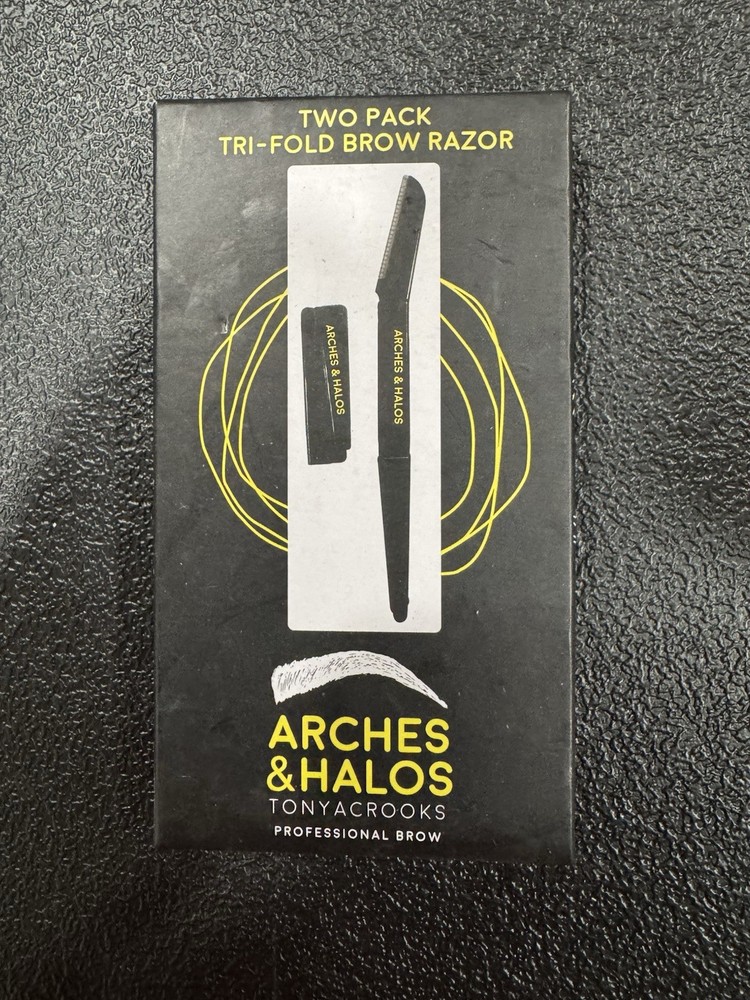 Arches & Halos Tonya Crooks Two Pack Two-Fold Brow Razor