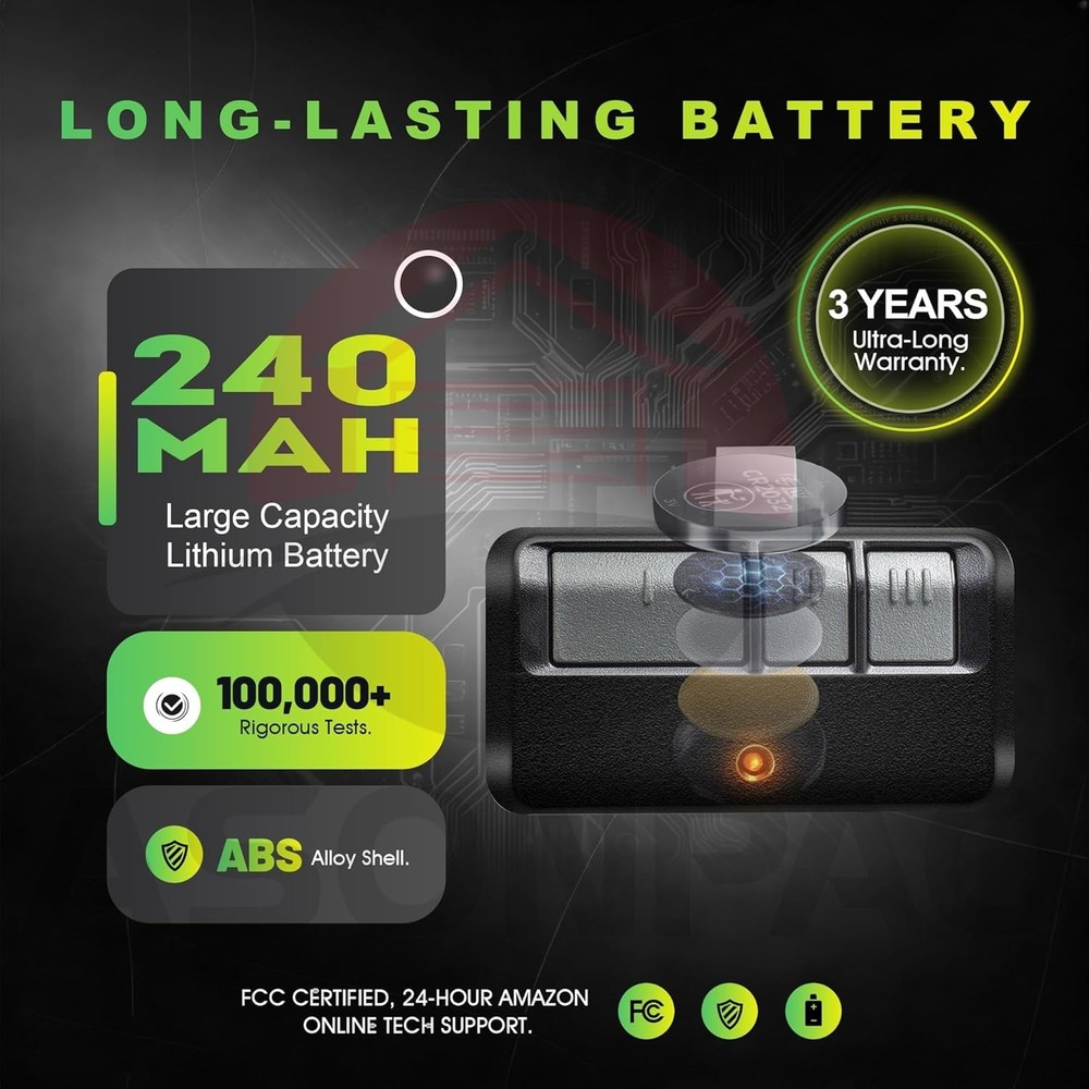 LiftMaster 893LM Remote Control - Pack of 3