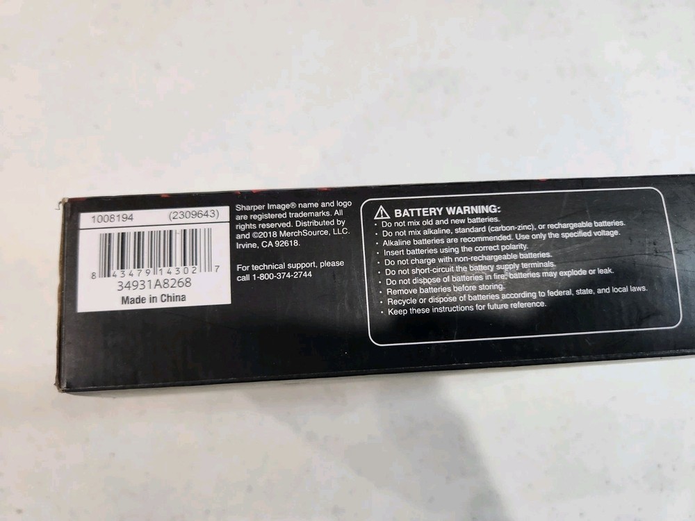 NEW Sharper Image Bluetooth Intelligent BBQ Grill Thermometer Set Open Box