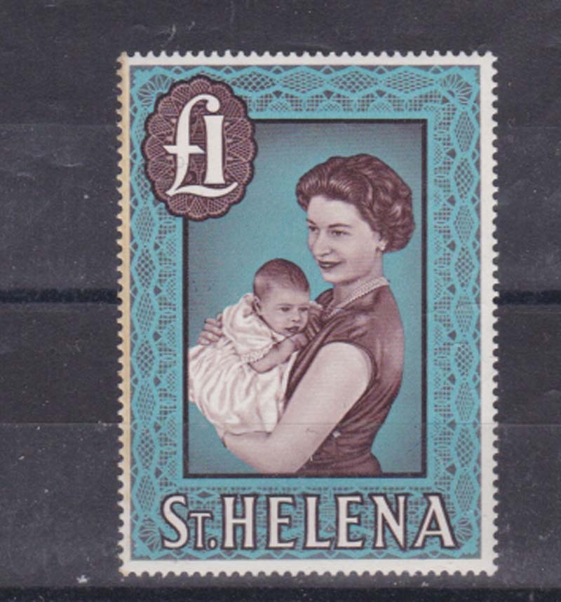 1961 SG 189 MNH QE II with prince     d411