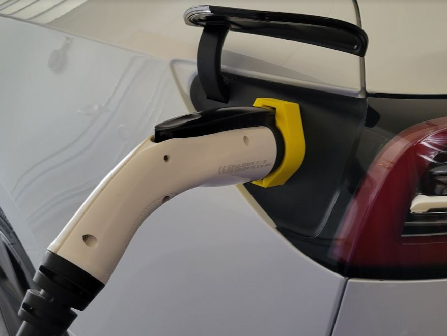 Tesla Model 3 J1772 Security Lock - Prevent unplugs while charging And Theft!