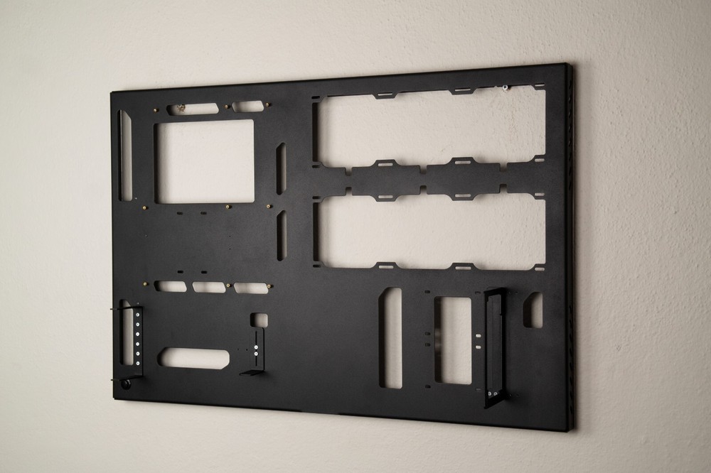 Wall Computer Case, 360mm Dual Slot Wall-Mountable PC Case, Custom Liquid Coolin