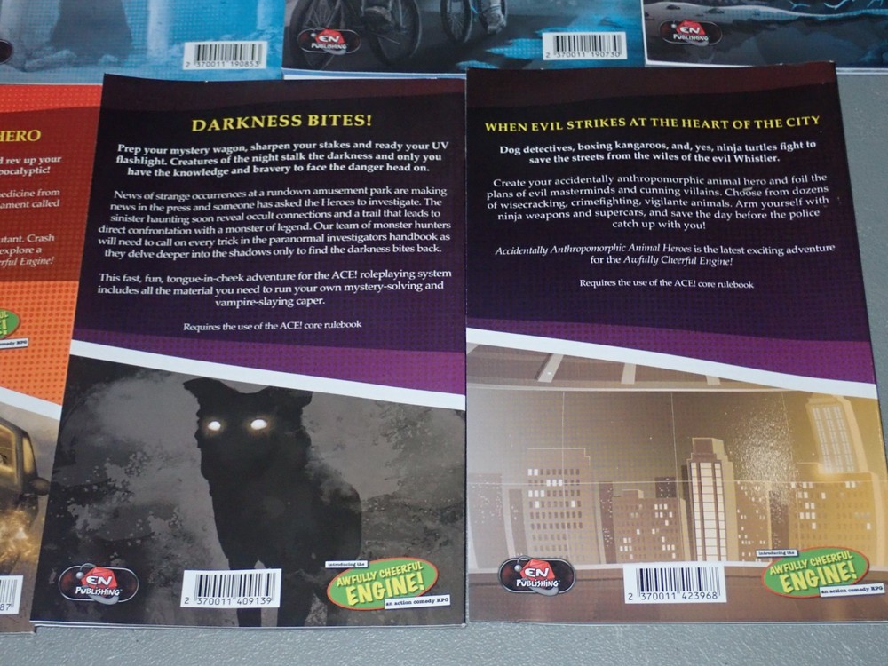 Awfully Cheerful Engine Russ Morrissey ACE Issues 1-9