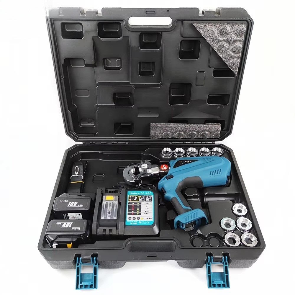 EZ-300 Hydraulic Battery Powered Cable Crimping Tool Power Cable Press & Tool