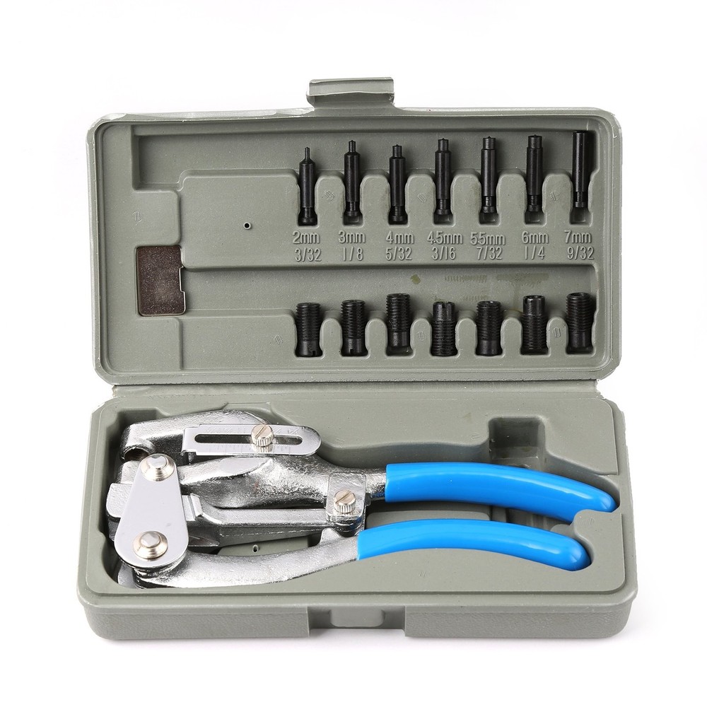 Hand Held Power Punch Sheet Metal Hole Punch Kit Compound Leverage