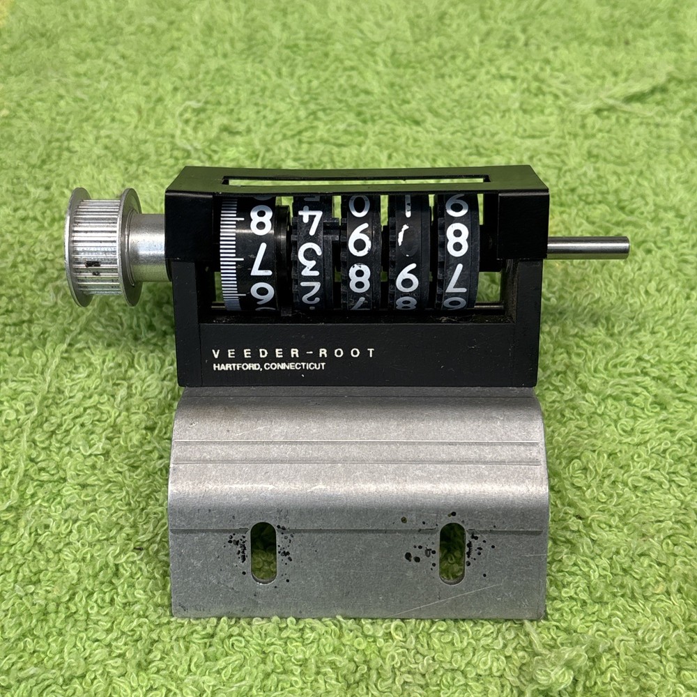veeder root counter mechanical 5-digit