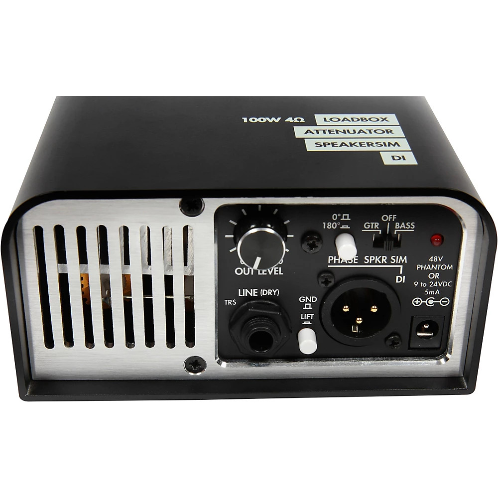 Two Notes Audio Engineering Torpedo Captor Loadbox/Attenuator/DI Black 4 Ohm