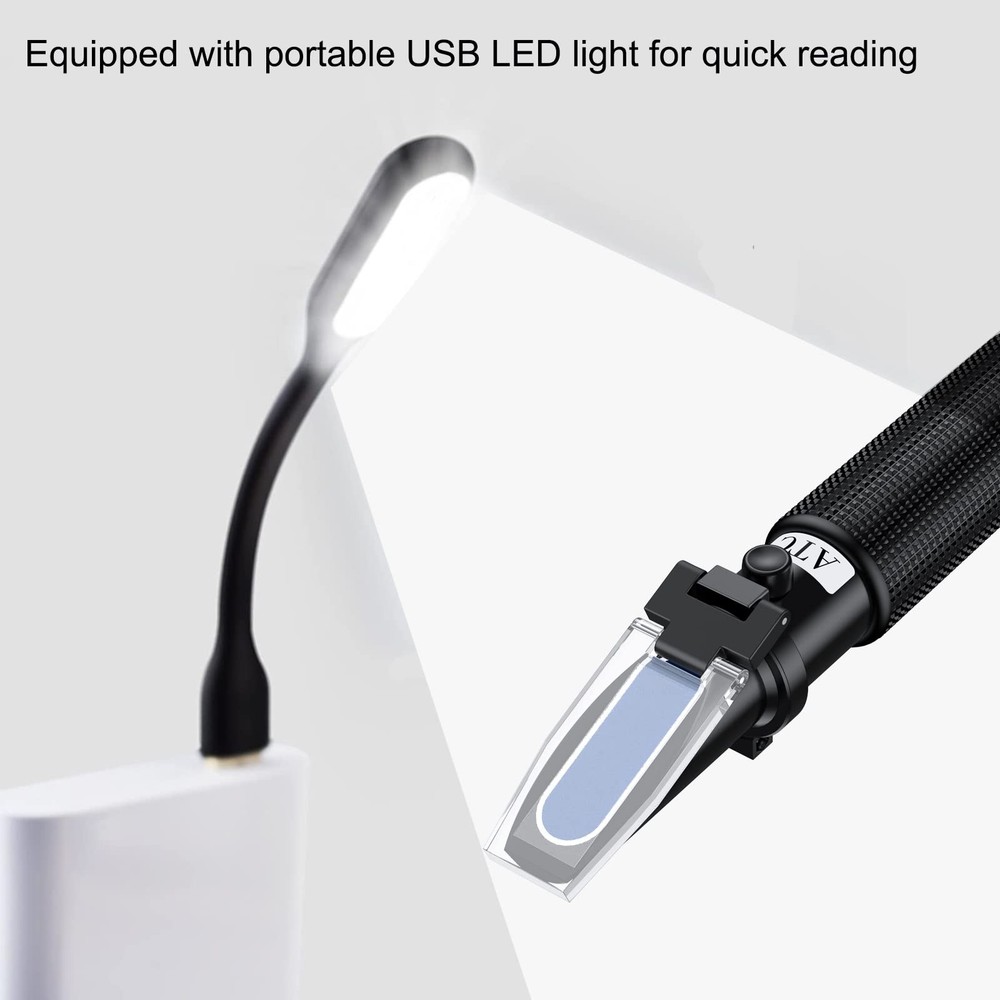 Professional Salinity Refractometer 0-100 PPT Specific Gravity 1.000-1.070