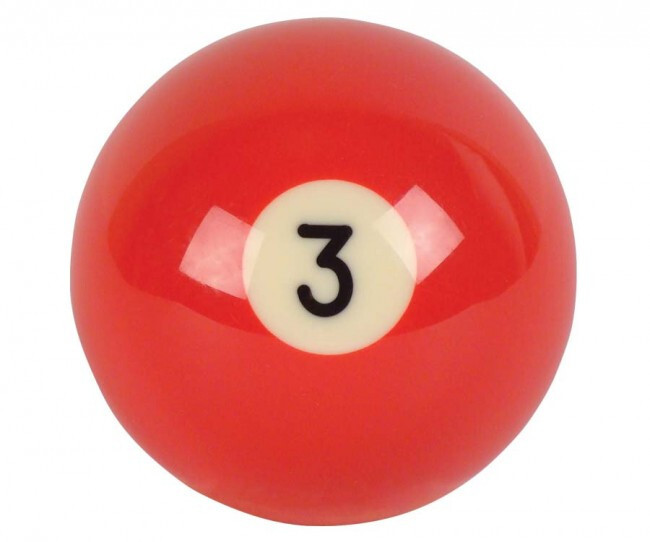 Individual Aramith Premier Replacement Pool Ball #3 - RBPR