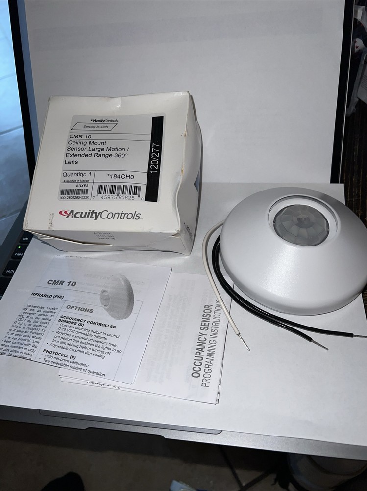 Acuity controls extended range 360 Ceiling Mount  Motion Detector Sensor CMR 10