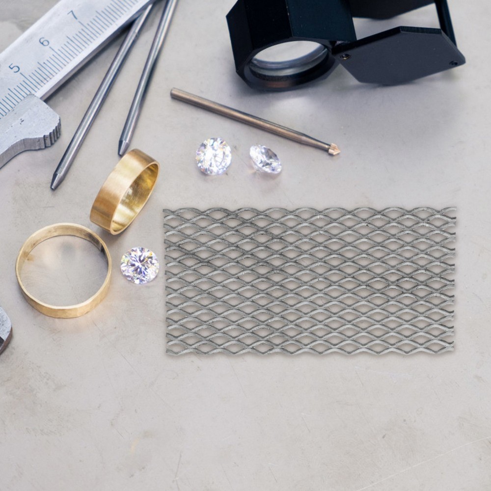 Electroplated Titanium Mesh Electrode Jewelry Making Plating Tool