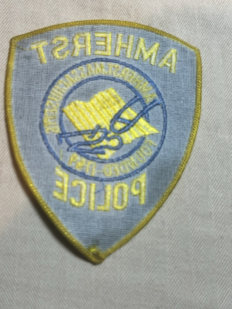 Amherst MA Police Shoulder Patch Massachusetts