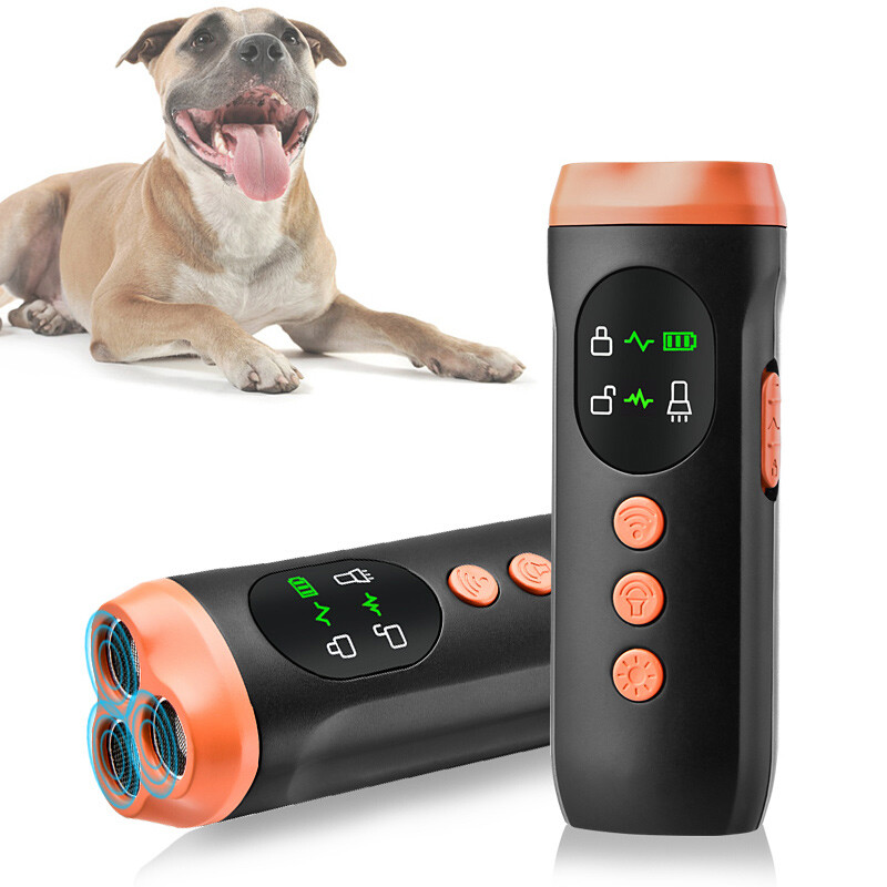 Ultrasonic Dog Repeller Anti Bark Device Stop Barking Humane Pet Training Tool