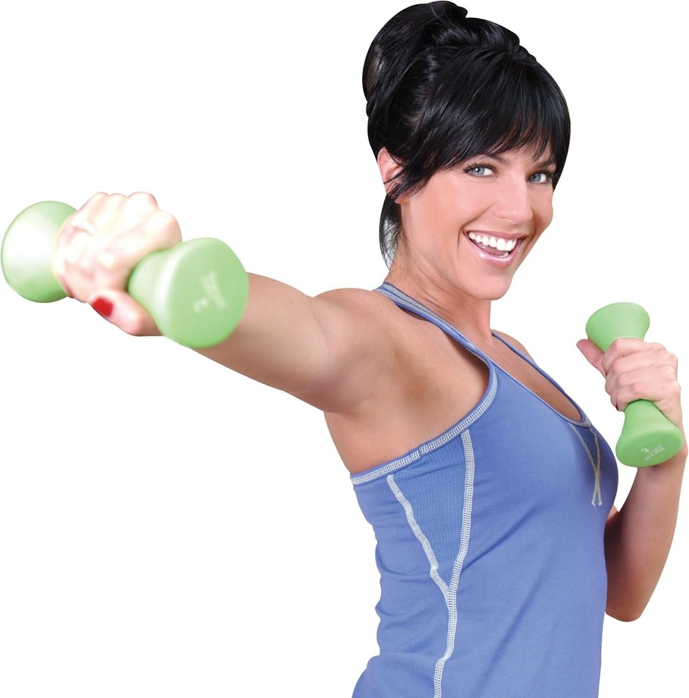 Color-Coded Dumbbell Trio Set for Strength Training