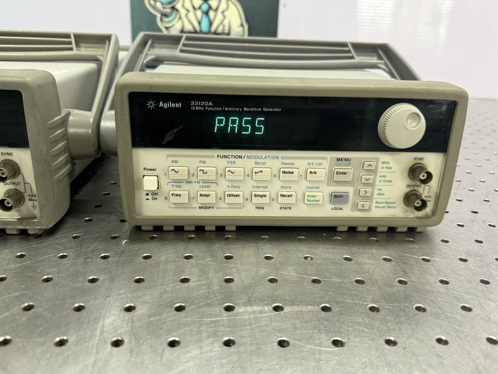 Agilent 33120A Function/Arbitrary Waveform Generator Tested Output AS-IS