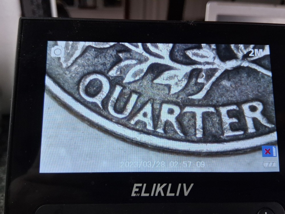 1981 25C Washington Quarter Multi-Error Denver Mint Error Coin