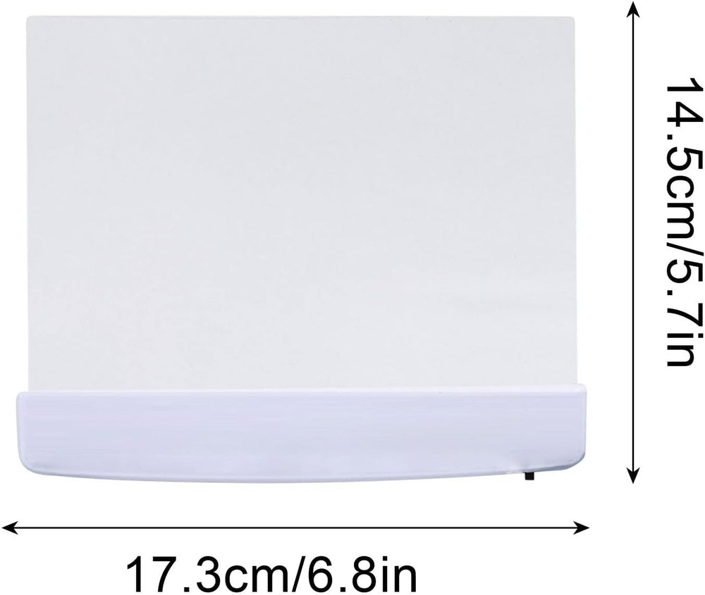 Flat Book Light LED Illuminator Panel Plate Wireless for Reading in Bed
