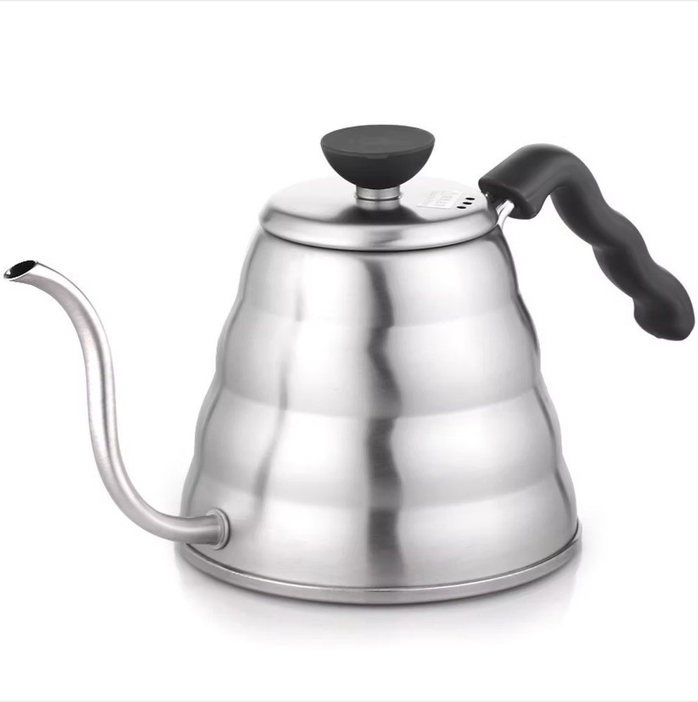 Hario V60 Buono Stainless Steel Gooseneck Coffee Drip Kettle for Gas