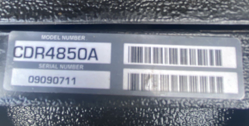 Snap-on Cordless Drill CASE ONLY CDR4850A