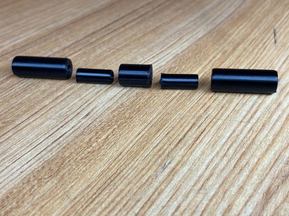 Set of Front Replacement Paper Rollers for Royal 10 Typewriters