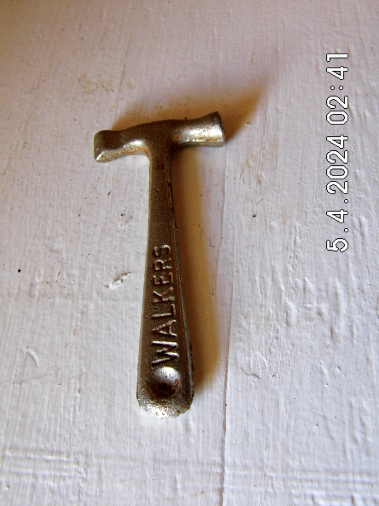 Walker's Toffee & Candy Hammer Axe Rusty