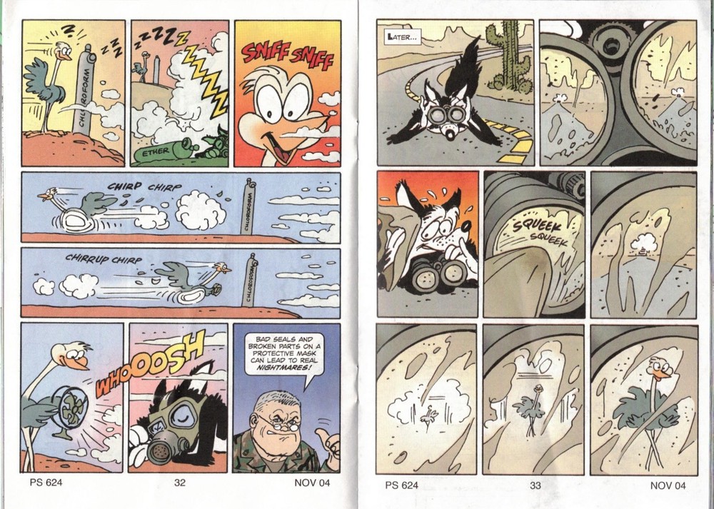 PS: PREVENTIVE MAINTENANCE MONTHLY~ 2004~ 9 Issues~ Joe Kubert Artwork~ MINT