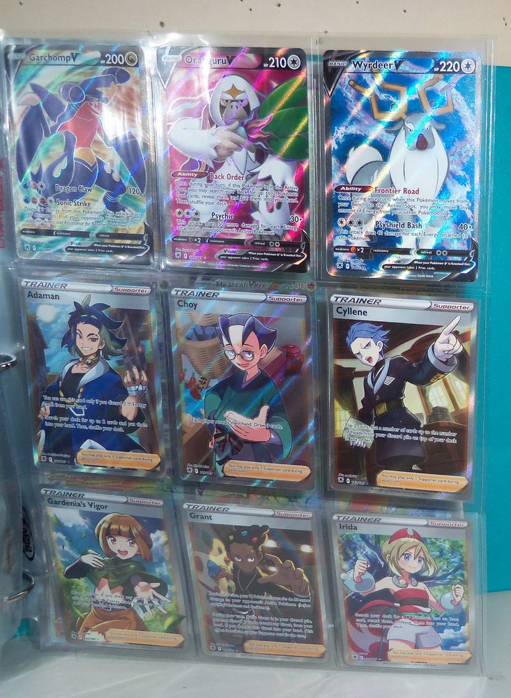 Pokemon TCG Astral Radiance Partial Master Set In Binder