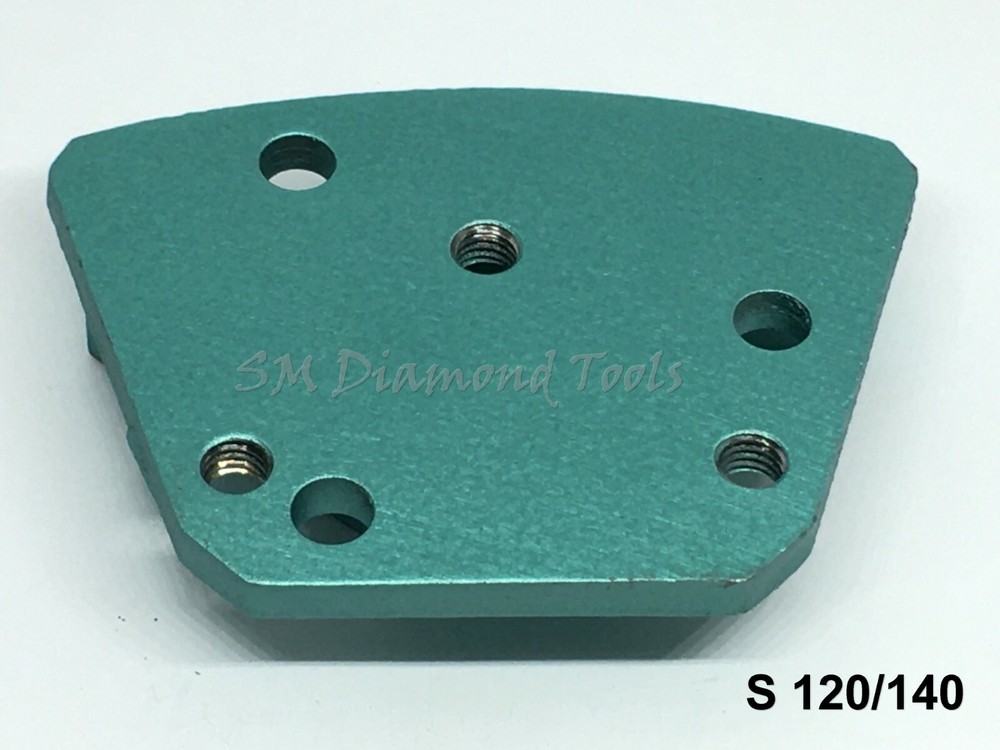 3-Pack: Rectangle 2 Segments Grinding & Polishing Pad Soft Bond 150 Grit