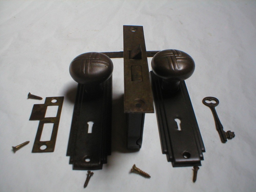 Antique Art Deco Era Door Hardware