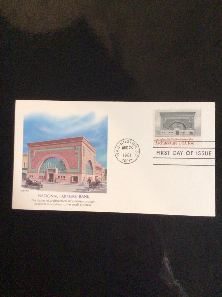 US FDC #1931 Architecture In The US