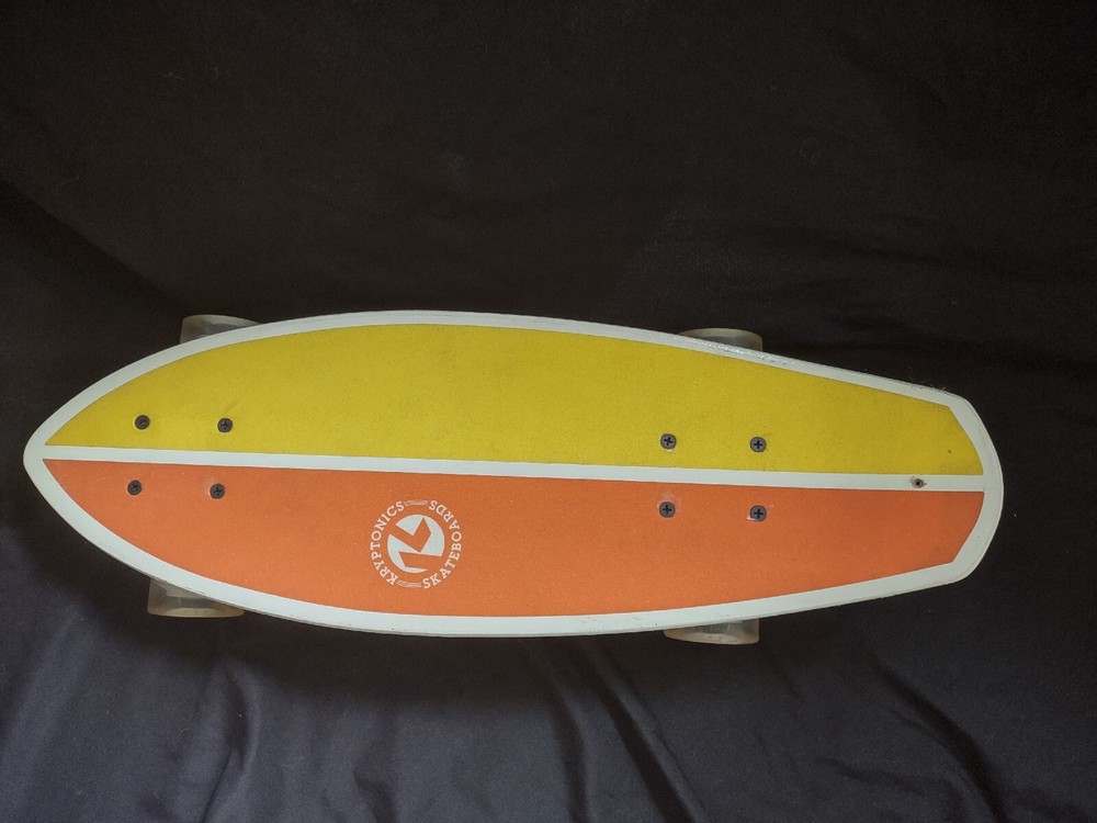 KRYPTONICS Mini Fat Stubby Skateboard - 23" x 7.75" Palm Tree - Ltd. Edition