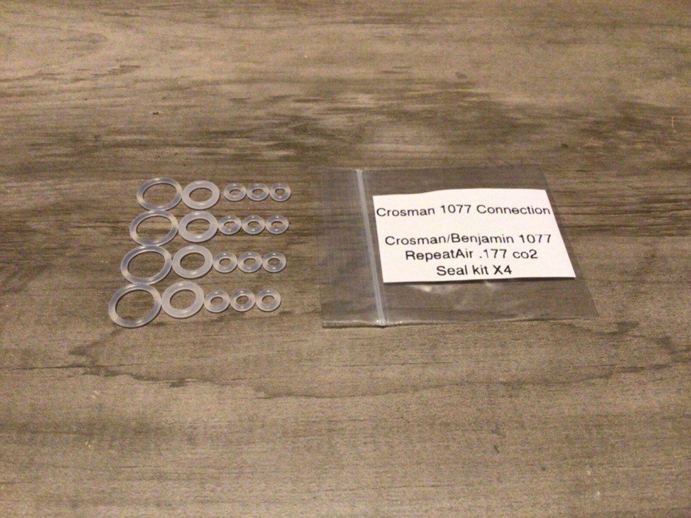 Crosman 1077, seal kit X4,,….. helpful tips in description, phase II & III